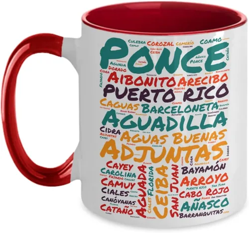 Vista 3 de Sopa de letras Puerto Rico ciudades - Presente para hombre o mujer