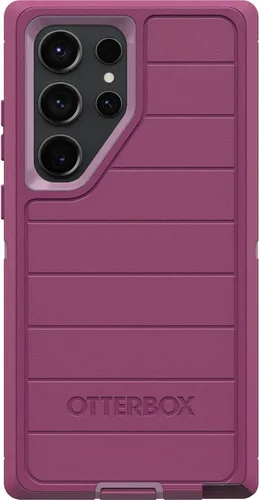 Vista 5 de OtterBox Galaxy S23 Ultra (solo) - Funda Defender Series - Negra, resistente y duradera - con protección de puertos - Solo la funda - Protección