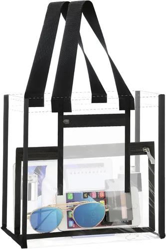 Vista 5 de NATURAL STYLE Bolsa transparente aprobada para estadios 12x12x6