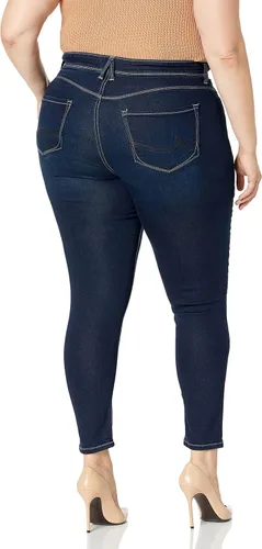 Vista 2 de Angels Forever Young Women's 360 Sculpt Skinny Mid-Rise Jeans (Standard and Plus)