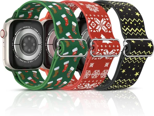 Vista 12 de LETOID Correas elásticas diseñadas para Apple Watch Band de 1.496 pulgadas, 1.575 pulgadas, 1.614 pulgadas, 1.654 pulgadas, 1.732 pulgadas, 1.772