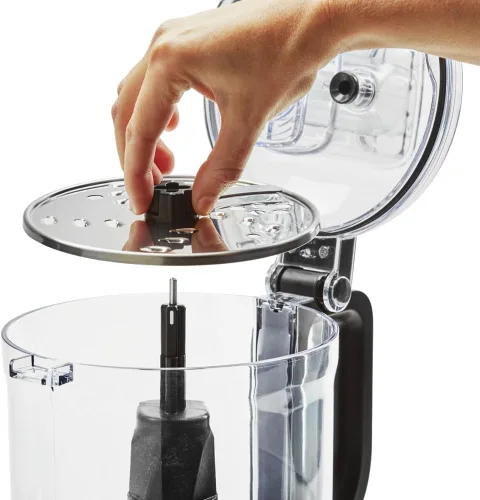 Vista 3 de Procesador de alimentos KitchenAid de 7 tazas, color blanco, KFP0718