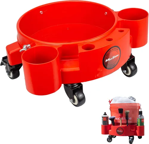 Vista 19 de Maxshine Cubo universal de detalles de 3.5 galones, cubo de lavado de autos para lavado sin arañazos, almacenamiento de garaje y soporte