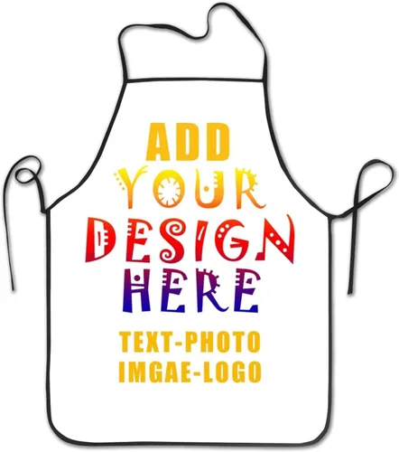 Vista 46 de Delantal personalizado personalizado para mujeres y hombres, delantales de cocina para cocinero, nombre personalizado, texto, logotipo, imagen