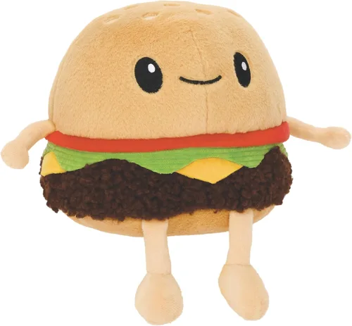 Vista 4 de iscream Screamsicles Kawaii Snack Shack - Peluche de 8 pulgadas, hamburguesa con queso