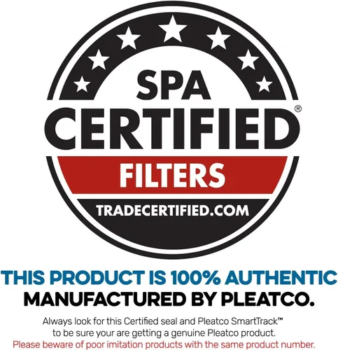 Vista 3 de Pleatco PWK30-EC Reemplazo del cartucho de filtro de spa para Unicel: C-6330, Filbur: FC-3915, OEM números de pieza: 31489, blanco