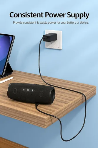 Vista 7 de Superer Cable de carga micro USB de 5 pies (certificado de seguridad UL) apto para JBL Flip 4, Flip 3 2, Charge 3 Charge 2 Plus, Clip 2 3, Pulse 3