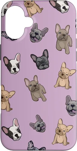 Vista 23 de Linda funda de teléfono Bulldog francés para iPhone 17