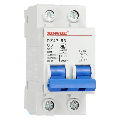 Vista 11 de Disyuntor miniatura de baja tensión 2 polos 3A 230/400V para protección de sobrecarga del disyuntor doméstico