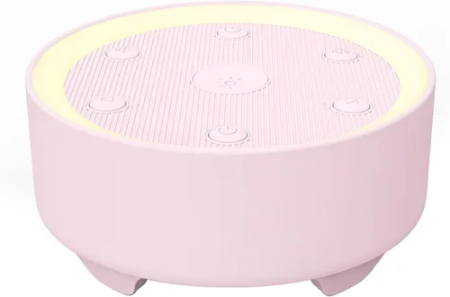 Vista 11 de Kipcush Máquina de sonido para dormir, 21 sonidos sin bucle de alta fidelidad, máquina portátil de ruido blanco para bebés, niños y adultos, luz