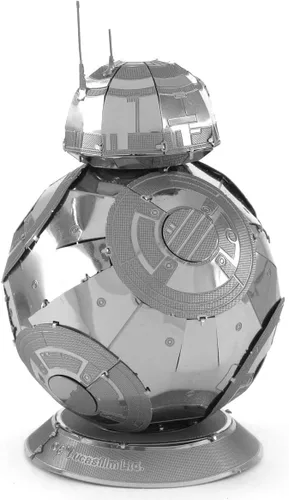 Vista 5 de Metal Earth Fascinations Star Wars BB-8 Kit de modelo de metal 3D con pinzas