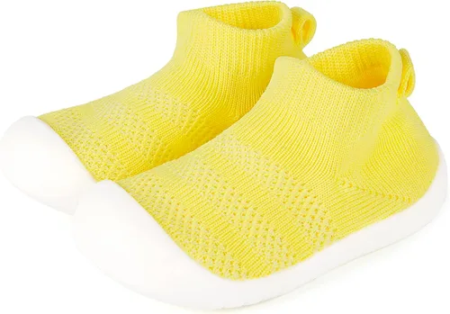 Vista 12 de Zapatos de bebé Pantuflas para niños pequeños, calcetines para niños y niñas, suela antideslizante