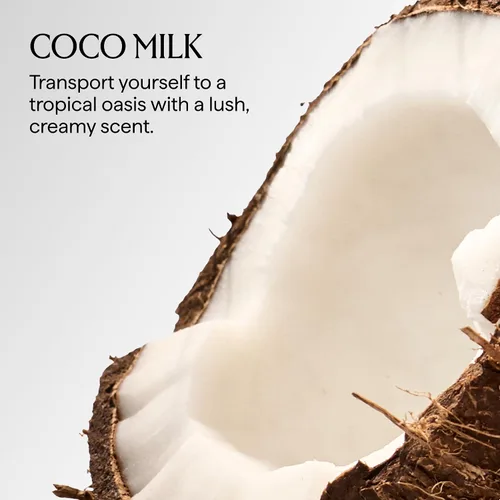Vista 6 de HERBIVORE Coconut Milk Bath Soak Deeply Hydrating + Skin Softening, Soothing Light Coconut Scent, Vegan, Plant-Based