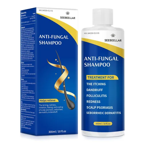 Vista 7 de Champú de psoriasis Dermatitis seborreica Antifúngico anticaspa Champú foliculitis copos Tratamiento del cuero cabelludo para hombres y mujeres