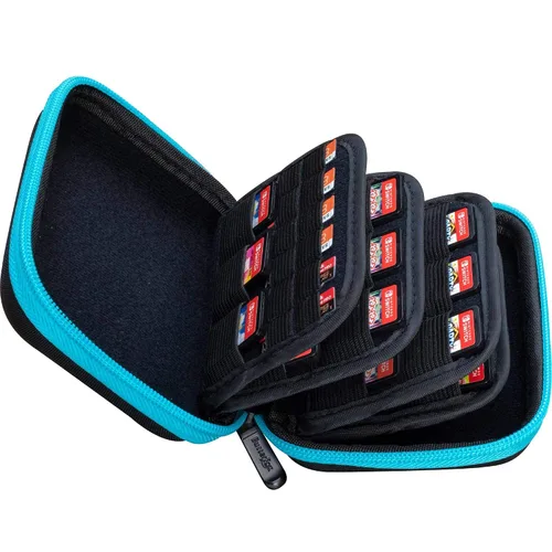 Vista 4 de ButterFox 45+12 Switch Game Case for Nintendo Switch (45 physical+12Micro SD digial slots), Switch Game Card Storage Holder or SD Memory Card Case