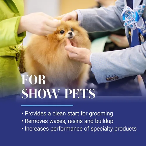 Vista 5 de Chris Christensen Clean Start Champú para Perros, Asequia como un Profesional, Fórmula Profunda de Limpieza con Pro-Vitaminas, Preserva los Aceites
