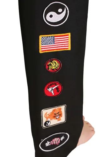Vista 3 de Disfraz de Karate Kid Cobra Kai para Niñas Multicolor