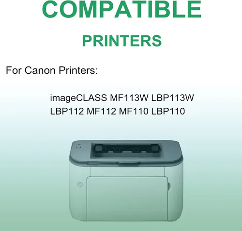 Vista 4 de Paquete de 8 cartuchos de impresora láser compatibles (alto rendimiento) de repuesto para Canon 047 CRG-047 2164C001 Cartucho de imágenes