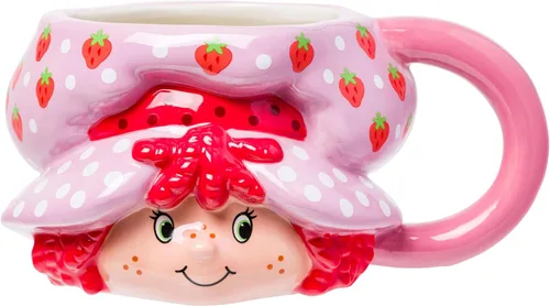Vista 38 de Silver Buffalo Disney Alicia en el país de las maravillas Taza de té apiladas de cerámica esculpida en 3D, 20 onzas (591.4 ml)