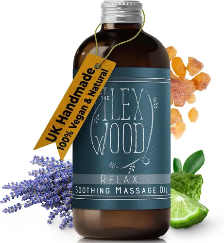 Vista 11 de The Ilex Wood - Aliviar - Aceite de masaje muscular natural vegano, hecho a mano - 3.38 fl oz (3.4 fl oz)