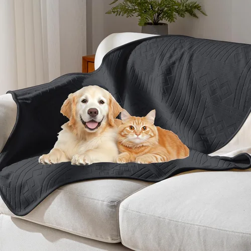 Vista 21 de Funda impermeable para silla reclinable, lavable de terciopelo de doble cara y patrón reversible, para sofá, cama, automóvil y sofá, protección