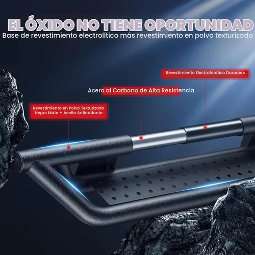 Vista 8 de LASFIT - Estribos para cabina de tripulación: para Ram 1500 2009-2018 / Ram 1500 Classic 2019-2026 / Ram 2500 2010-2026 / Ram 3500 2010-2026, dos
