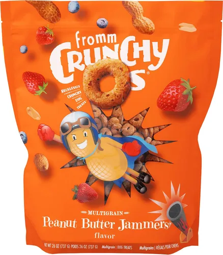 Vista 22 de Fromm Crunchy Os Bacon Blasters - Golosinas para perros con sabor a tocino, golosinas crujientes prémium para perros, receta de tocino, 6 onzas