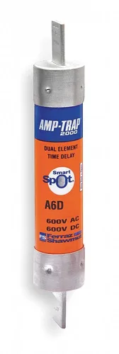 Vista 14 de Mersen a6d-r amp-trap Clase de 2000 time-delay/RK1 Fusible con fusible visual Open Indicador, 1