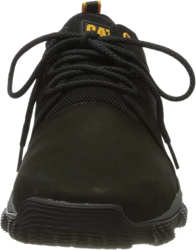 Vista 2 de Caterpillar P723551 - Zapatillas de deporte de piel electrochapada, color negro
