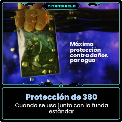 Vista 7 de TitanShield 200 fundas interiores de tarjeta de 60 micrones ultra transparentes de tamaño estándar, ajuste perfecto exacto. Perfectas para doble Luz