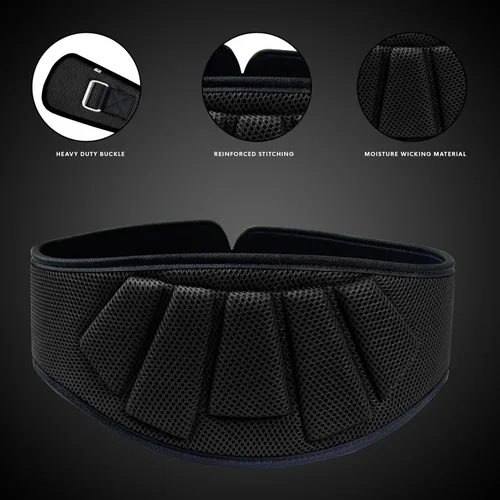 Vista 2 de Impulse Max Sport - Cinturón de levantamiento de pesas para hombres y mujeres – Bloqueo automático de 6 pulgadas para levantamiento de pesas