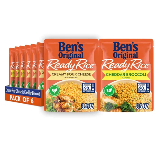 Vista 18 de BEN'S ORIGINAL Arroz Basmati Listo, Guarnición Fácil, Bolsa de 8.5 oz (Paquete de 6)
