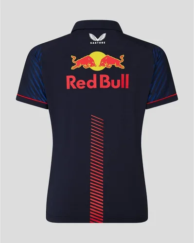 Vista 2 de Red Bull Racing F1 - Polo para mujer 2023 Sergio Checo Pérez Team, Noche estrellada