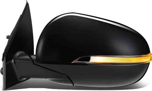 Vista 2 de DNA Motoring OEM-MR-KI1320208 Espejo retrovisor plegable con calefacción eléctrica del lado izquierdo con señal de giro compatible con Sorento