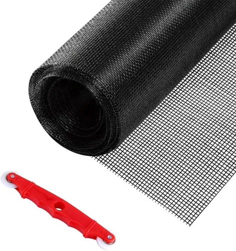 Vista 9 de SKYPRO Reemplazo de pantalla de ventana – Malla de nailon ajustable personalizada – Rollo de pantalla para puertas de ventanas y pantalla de patio
