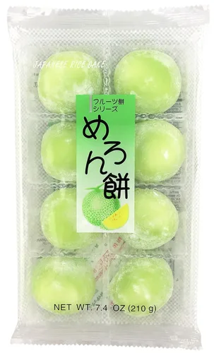 Vista 2 de Frutas Mochi Daifuku Melón 7.4oz/210g (paquete de 6)