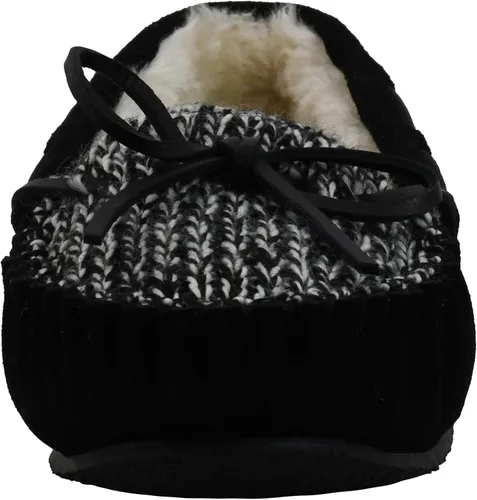 Vista 5 de Minnetonka - Pantuflas Cally de pelo sintético para mujer