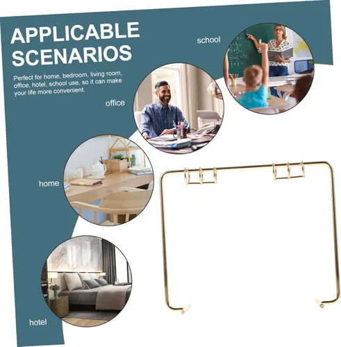 Vista 6 de STOBOK Soporte de calendario de escritorio de 3 piezas, soporte de mesa moderno