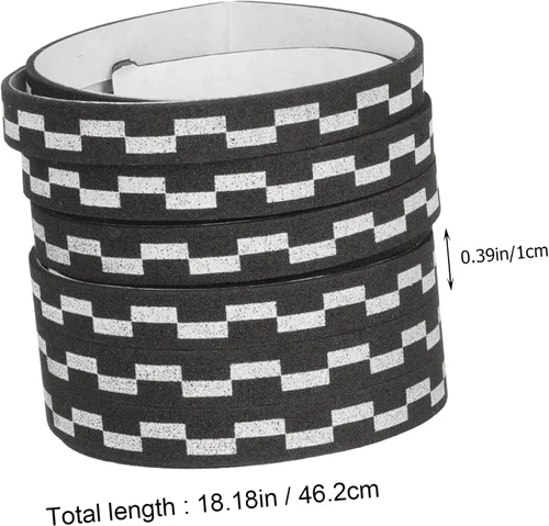 Vista 6 de 10 rollos de tenis de mesa Eva Edge Protector Cinta amortiguador de raqueta para mayor estabilidad y durante el juego