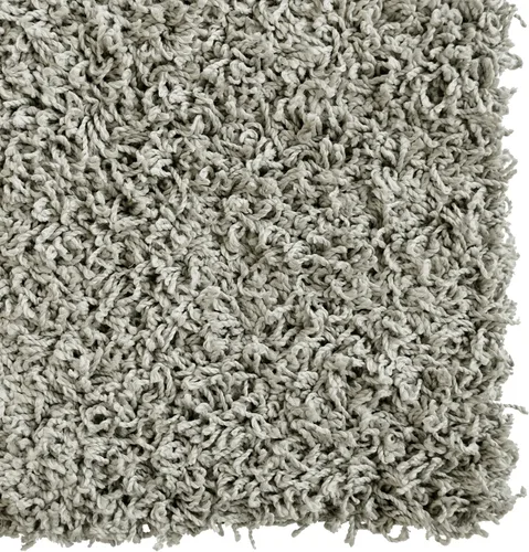 Vista 5 de Alfombra acogedora y suave de pelambre de felpa de iCustomRug., Sintético, Gris claro