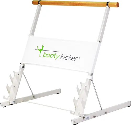 Vista 9 de Portable Folding Exercise Bar for Barre, Balance and Ballet Home Workouts, Strong Freestanding Stable Design