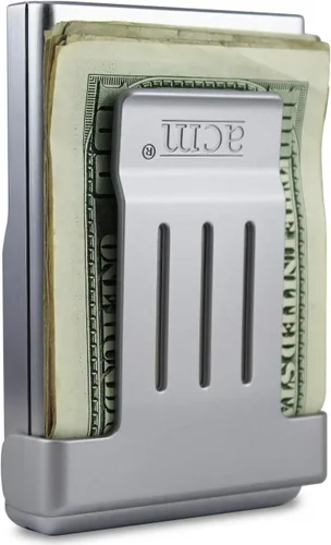 Vista 4 de ACM Wallet Reemplazo de clip para dinero ProClip de plata, se adapta a todas las carteras 1.0 (6 tarjetas)