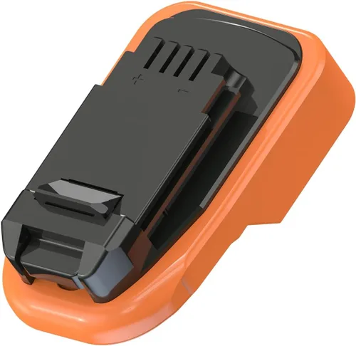 Vista 4 de 1 adaptador de herramientas de ejecución # solo se adapta a Black&Decker se adapta a cable Porter de 20 V MAX (no estilo antiguo de 18 V)