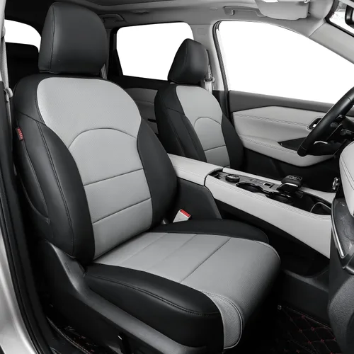 Vista 10 de Coverdram - Fundas de asiento personalizadas compatibles con modelos seleccionados de Nissan Sentra 2013, 2014, 2015, 2016, 2017, 2018 y 2019 Beige