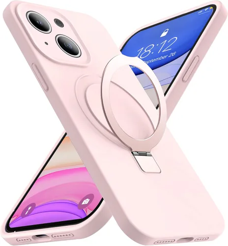 Vista 48 de Funda diseñada para iPhone 11 con soporte magnético invisible Compatible con Mag-Safe, a prueba de caídas de grado militar, a prueba de golpes