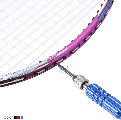 Vista 5 de PATIKIL Removedor de ojales de bádminton, accesorio de herramienta de raqueta de bádminton de acero inoxidable