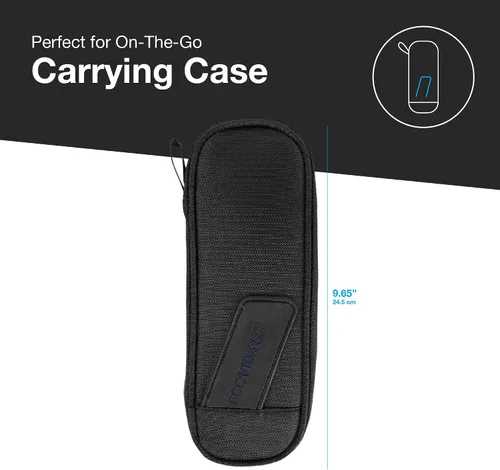 Vista 5 de EcoVessel WANDERWARE - Juego de utensilios de acero inoxidable, juego de cubiertos reutilizables con estuche de transporte, accesorios