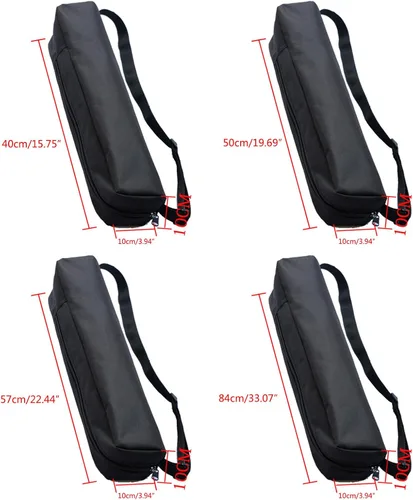 Vista 3 de Práctica bolsa de almacenamiento para trípode con correa para el hombro, bolsas de almacenamiento para fotógrafos artistas