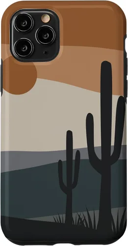 Vista 29 de Cute Desert Cactus Terracotta Southwestern Aesthetic Boho Case for iPhone 17