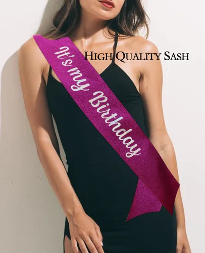 Vista 6 de Corona de cumpleaños para niñas, linda banda de cumpleaños y tiara de cumpleaños para mujer, diadema de dulce cumpleaños, decoración de cumpleaños
